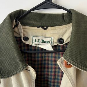 L.L. Bean lined chore jacket size xl